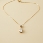 Teardrop Chain - Necklace - Foramour Jewels - 18K Gold Plated - Sweat, water proof