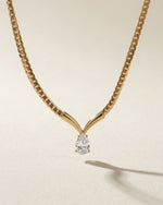 Teardrop - Necklace - Foramour Jewels - 18K Gold Plated - Sweat, water proof