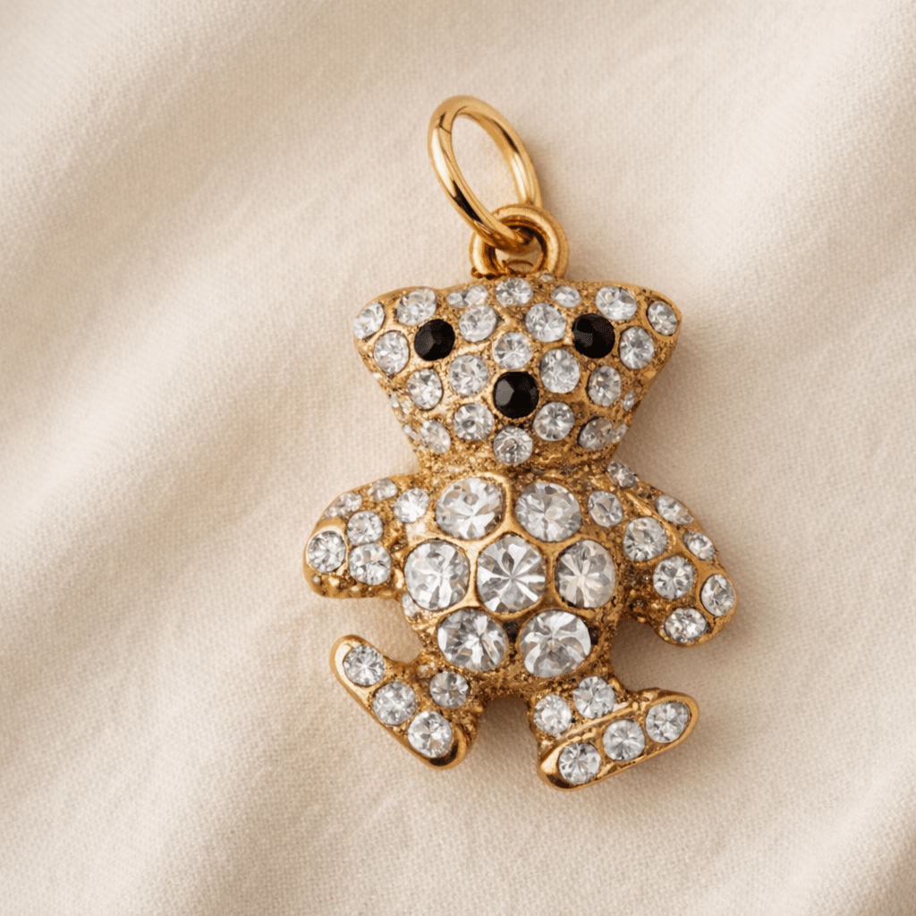 Teddy - Charm - Foramour Jewels - 18K Gold Plated - Sweat, water proof