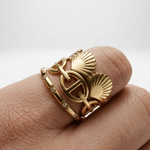 The Anchor Point Ring Stack - Foramour Jewels - 18K Gold Plated - Sweat, water proof