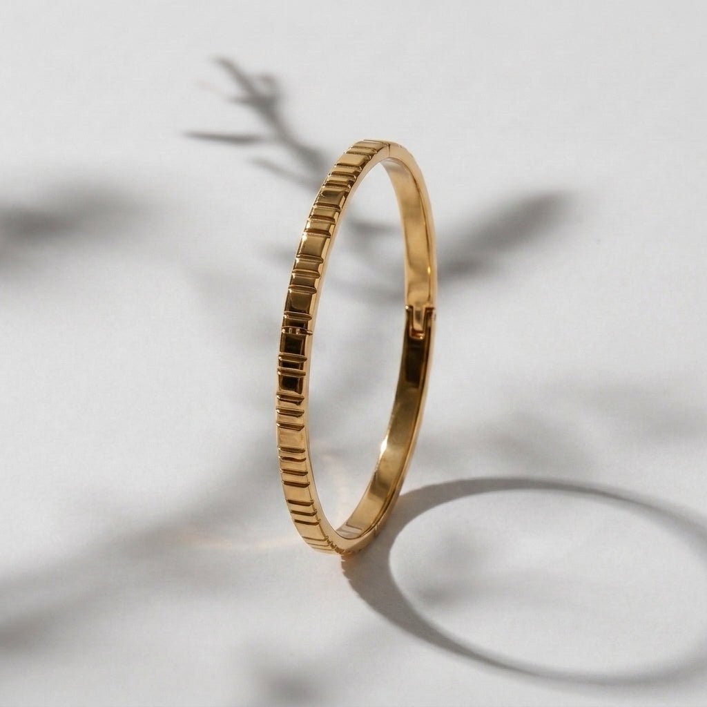 The Golden Hour Stack- Set of 4 Bracelets - Foramour Jewels - 18K Gold Plated - Sweat, water proof