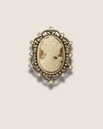 The Lady — Brooch | Lapel Pin - Foramour Jewels - 18K Gold Plated - Sweat, water proof