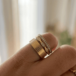 The Midas Stack - Foramour Jewels - 18K Gold Plated - Sweat, water proof