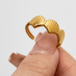 The Riviera Stack Ring - Foramour Jewels - 18K Gold Plated - Sweat, water proof