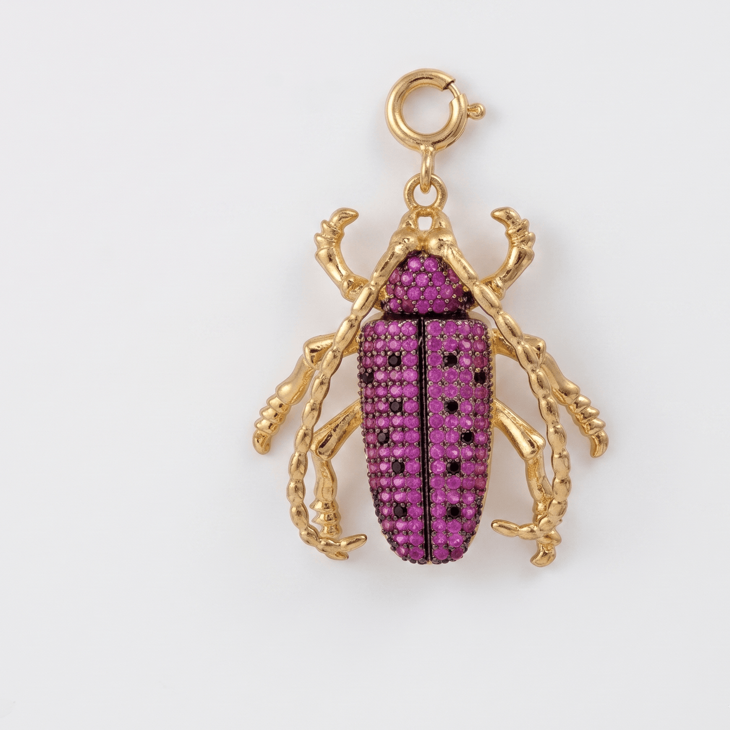 The Scarab Beetle Charm - Foramour Jewels - 18K Gold Plated - Sweat, water proof