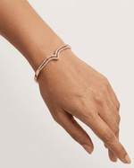 Tiara - Bracelet - Foramour Jewels - 18K Gold Plated - Sweat, water proof