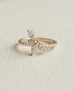 Tiara - Ring - Foramour Jewels - 18K Gold Plated - Sweat, water proof