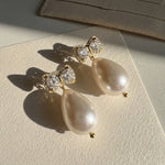 Tied With Love — Earrings - Foramour Jewels - 18K Gold Plated - Sweat, water proof