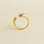 Two of Us - Ring - Foramour Jewels - 18K Gold Plated - Sweat, water proof
