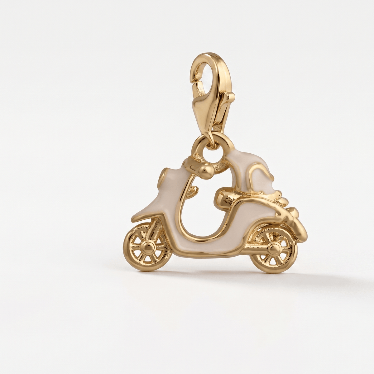 Vespa Scooter - Charm - Foramour Jewels - 18K Gold Plated - Sweat, water proof