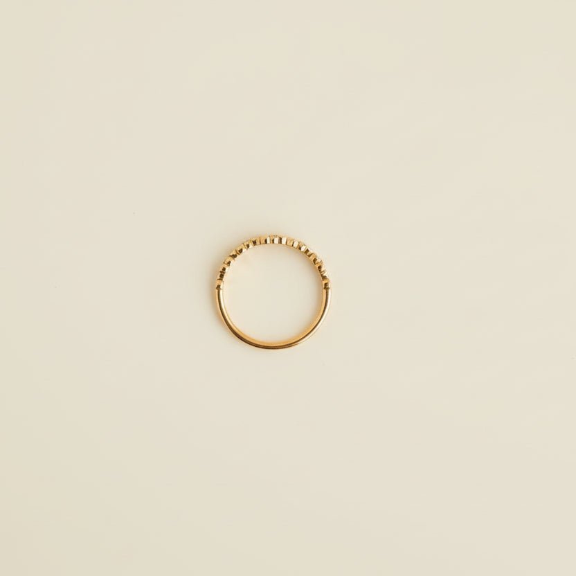 Zigzag - Ring - Foramour Jewels - 18K Gold Plated - Sweat, water proof